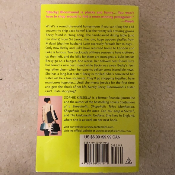 Shopaholic and Sister by Sophie Kinsella - Picture 2 of 3